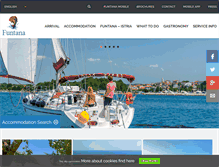 Tablet Screenshot of funtana.com